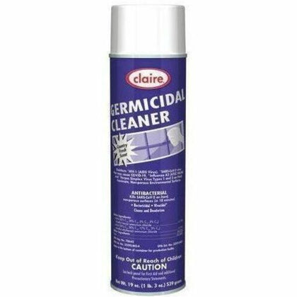 Claire Germicidal Cleaner: Country Garden Scent - 19 fl oz - Deodorize & Disinfect - White Can