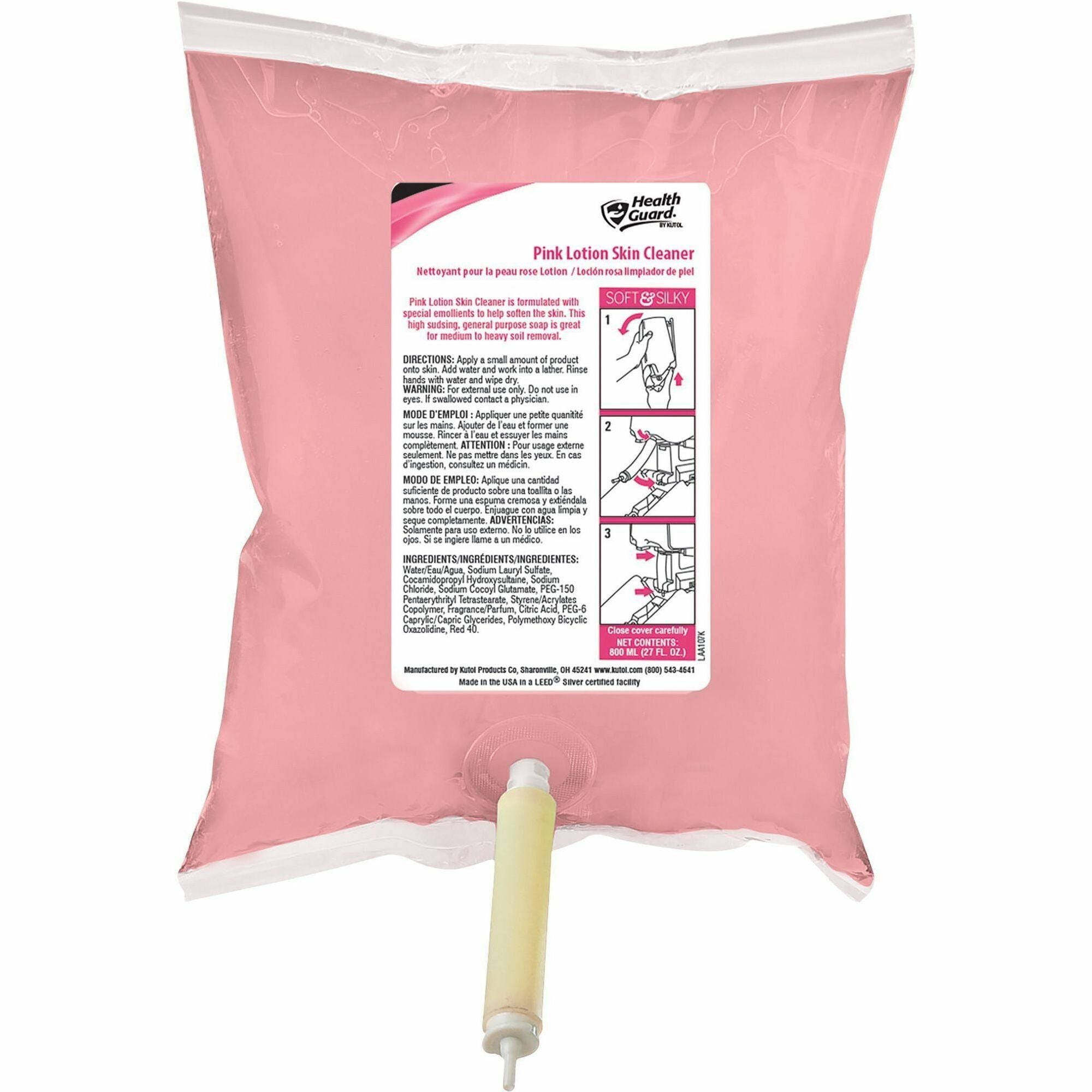 Health Guard Pink Lotion Skin Cleaner Refill - 2000
