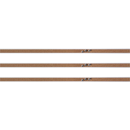 Lorell Cork Strip Bulletin Bars: 18’’ Board Width Self-healing Surface - Boards
