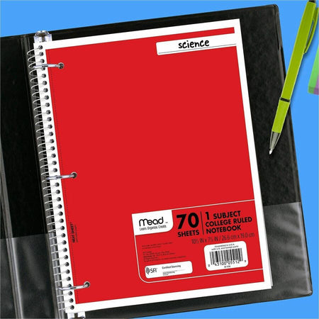 Mead One-subject Spiral Notebook - Alternate-Image5
