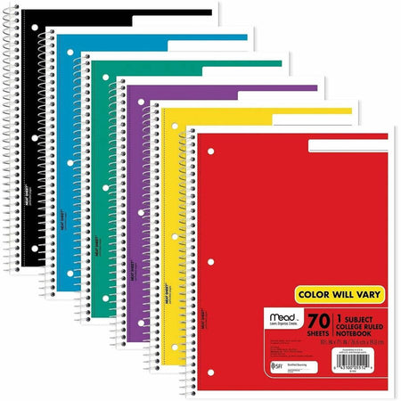 Mead One-subject Spiral Notebook - Alternate-Image1