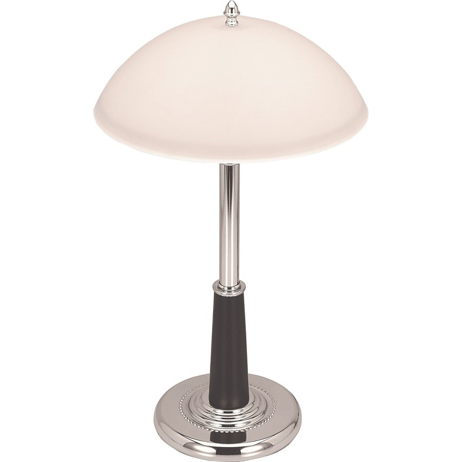 Lorell Glass Shaded Desk Lamp - Front