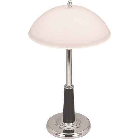 Lorell Glass Shaded Desk Lamp - Front