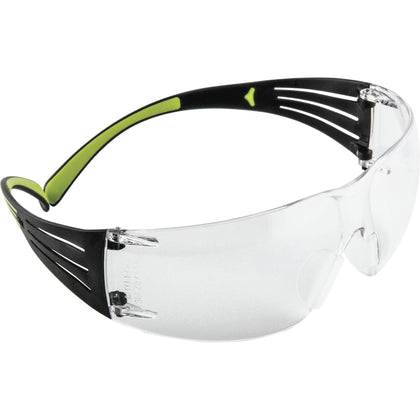 3M SecureFit 400-Series Protective Eyewear - Ultraviolet Protection - Black - Clear Lens - Anti-fog, Lightweight, Nose Bridge, Frameless, Adjustable Nose-piece, Comfortable, Adjustable Temple, Self Adjustable Strap - 1 Each