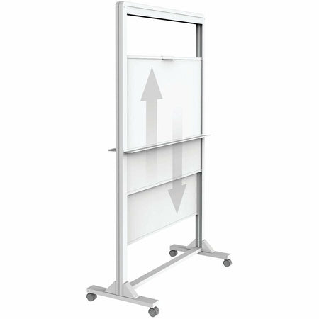 Quartet Motion Dual-Track Mobile Magnetic Dry-Erase Easel - Bottom