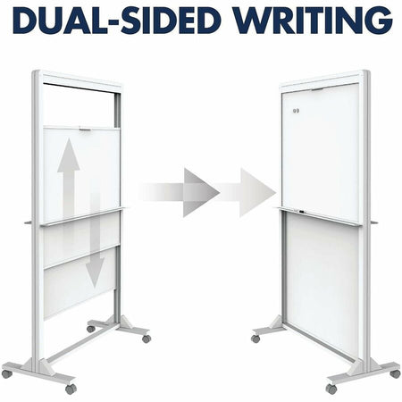 Quartet Motion Dual-Track Mobile Magnetic Dry-Erase Easel - Alternate-Image4