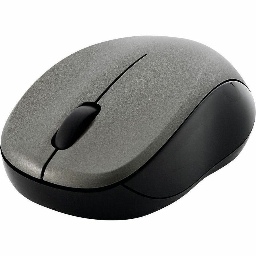 Verbatim Silent Wireless Blue LED Mouse - Graphite - Blue LED/Optical - Wireless - Radio Frequency - Graphite - USB Type A - Scroll Wheel - 3 Button(s) - 1 Each