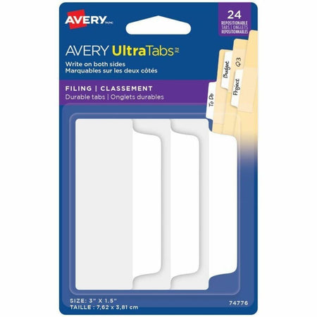 Avery&reg; UltraTabs Filing Tabs - 1100