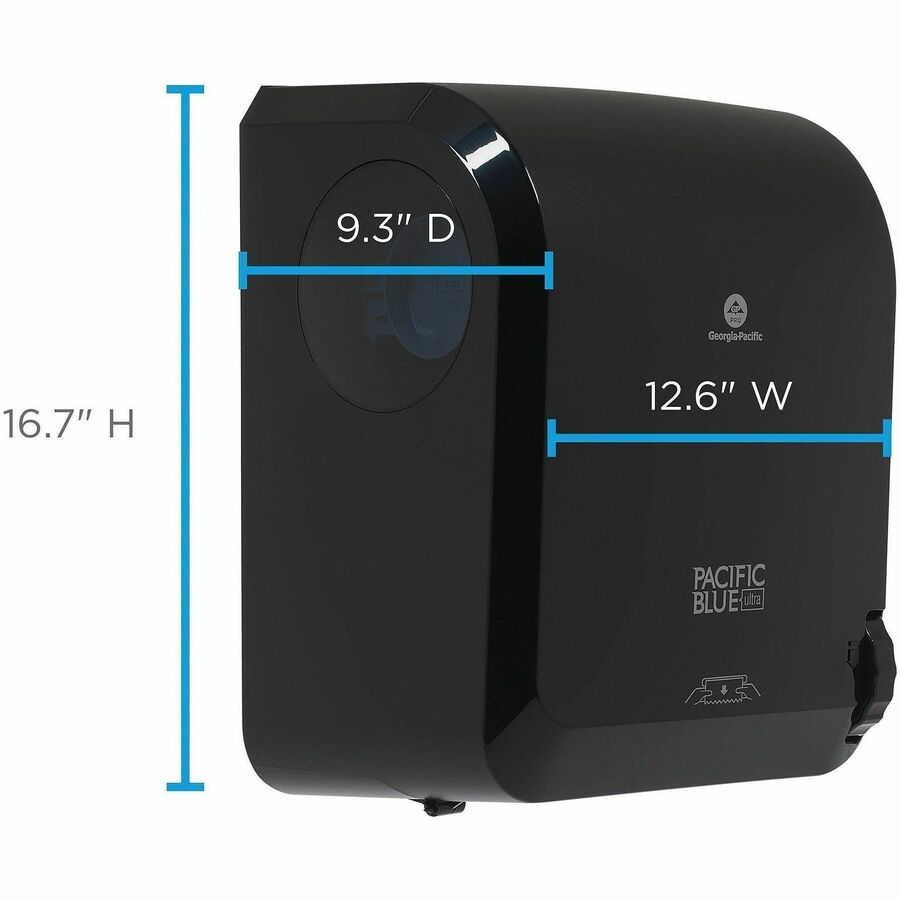 Pacific Blue Ultra Mechanical High-Capacity Paper Towel Dispenser - Alternate-Image1