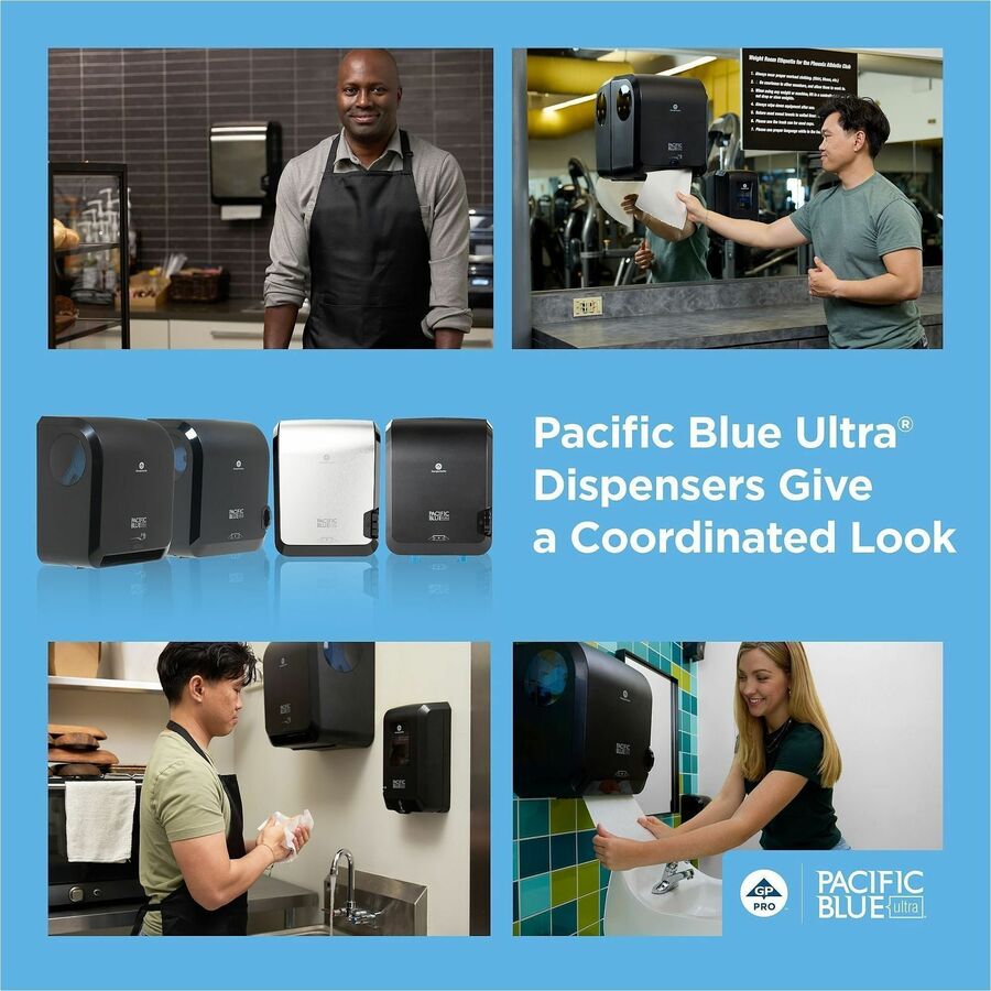 Pacific Blue Ultra Automated High-Capacity Paper Towel Dispenser - Alternate-Image4