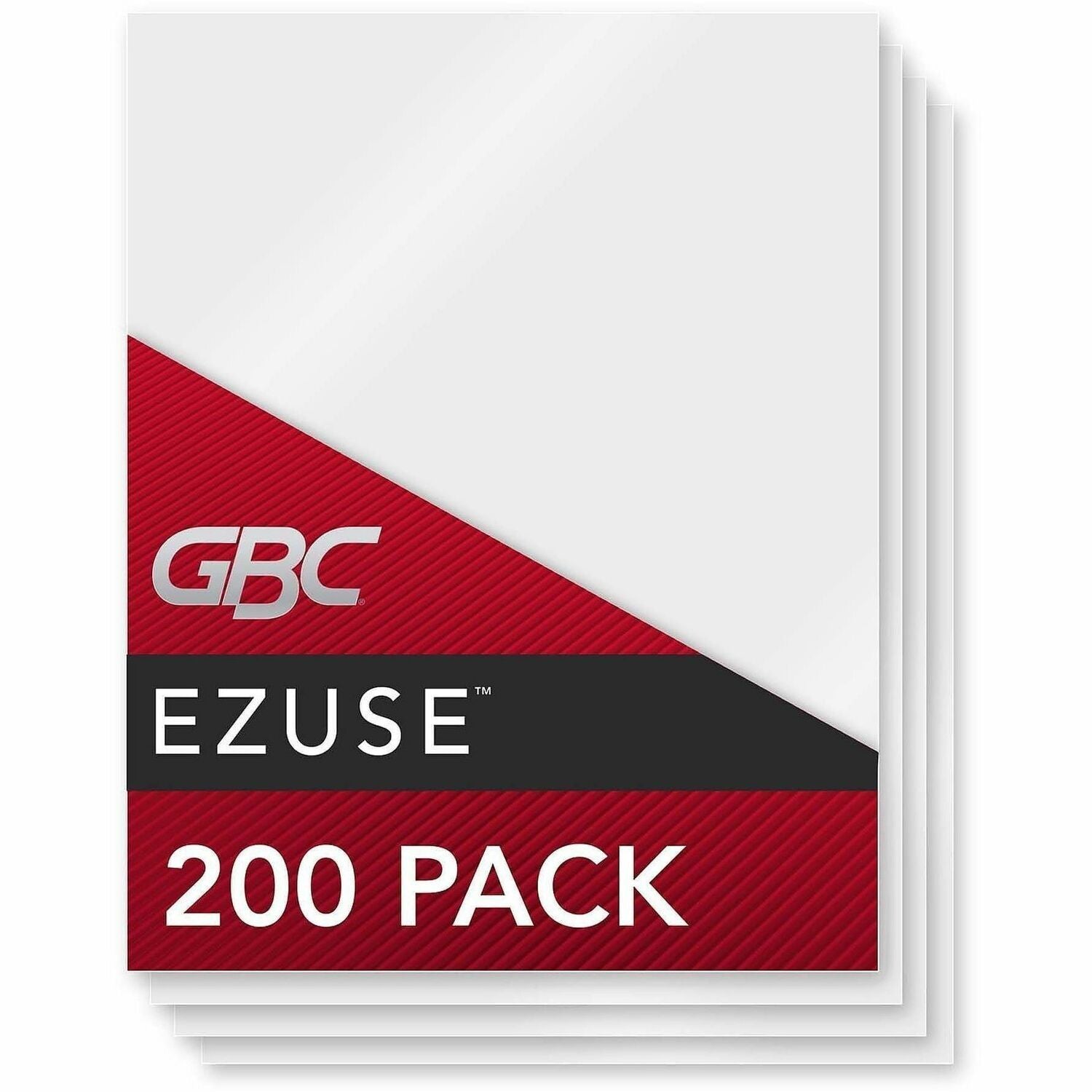 GBC EZUse Speed Format Thermal Laminating Pouches - Sheet Size Supported: Letter 8.50" Width x 11" Length - Laminating Pouch/Sheet Size: 5 mil Thickness - UV Resistant, Fade Resistant - Clear - 200 / Pack