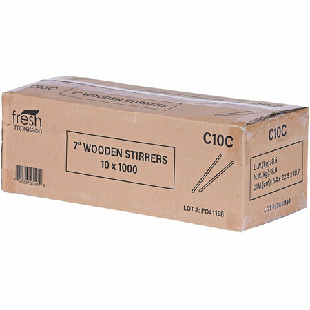 Eco-Products 7" Wooden Stir Sticks - Bottom