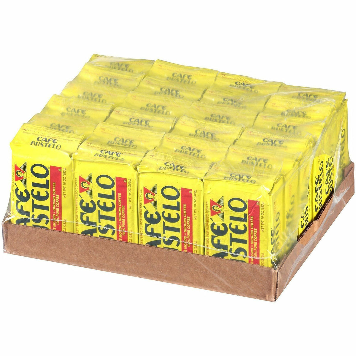 Caf&eacute; Bustelo® Ground Espresso Coffee - Dark/Bold - 10 oz Per Can - Ground - Arabica - 24 / Carton