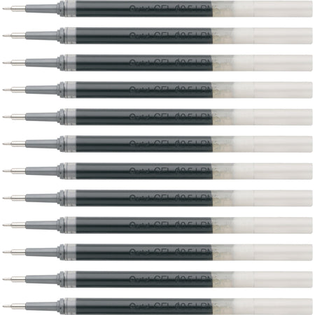 EnerGel Liquid Gel Pen Refill - 0.50mm Fine Point Black Ink - 12/Box - Refills