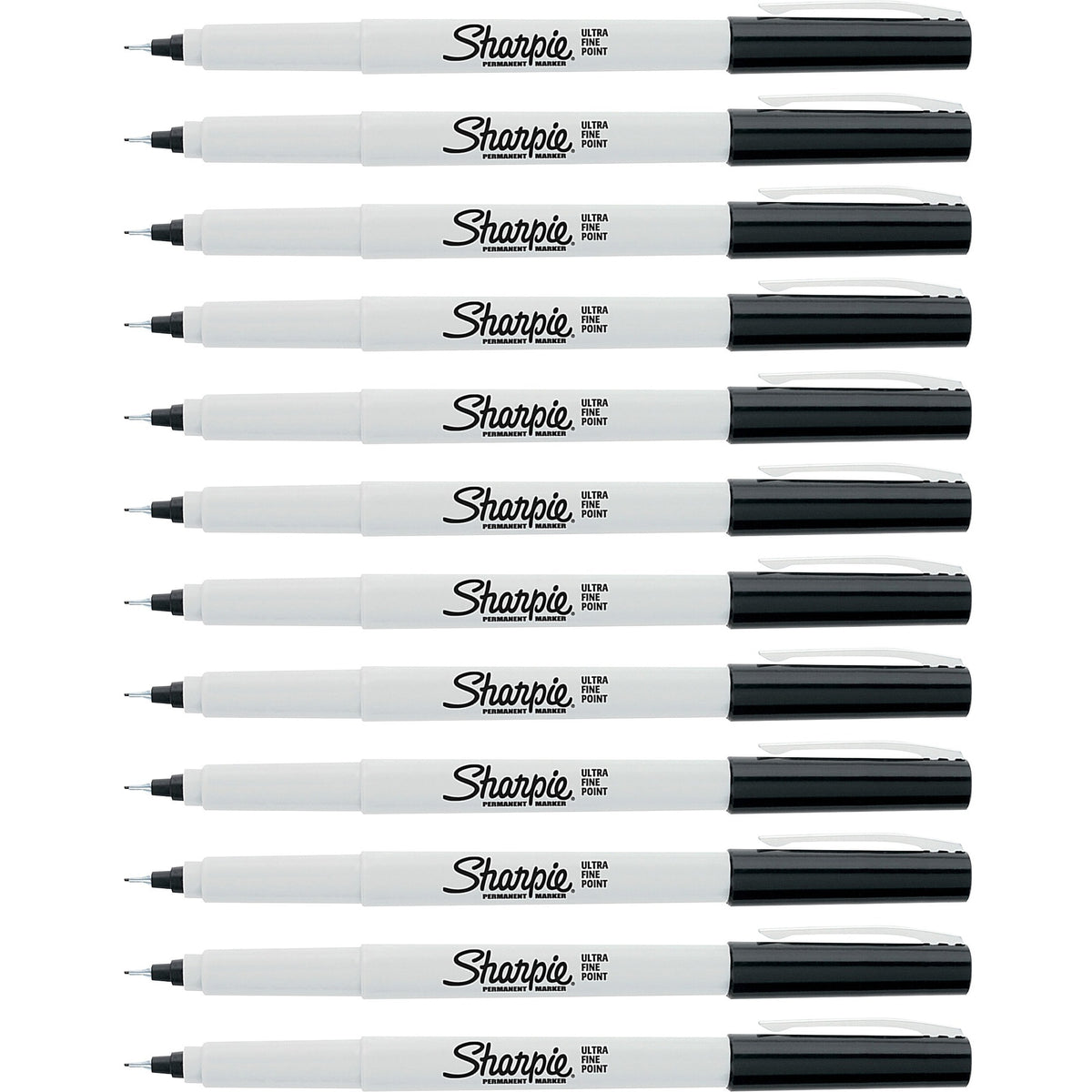 Sharpie Ultra Fine Permanent Markers - Ultra Fine Narrow Marker Point - Alcohol Based - 1 Dozen