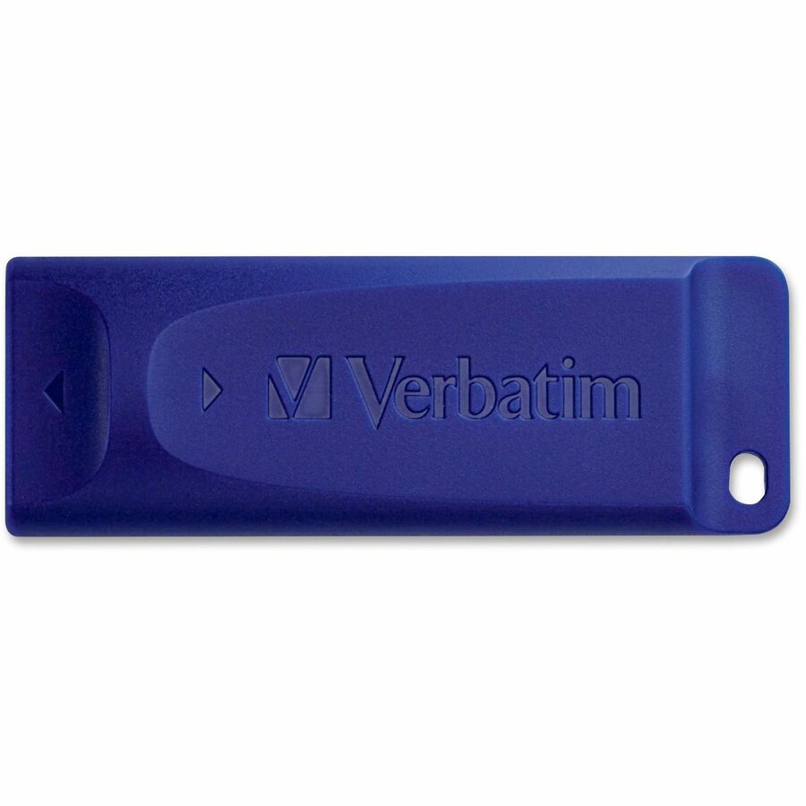 Verbatim 8GB USB Flash Drives - 8 GB - USB 2.0 Type A - Blue - 4 / Carton