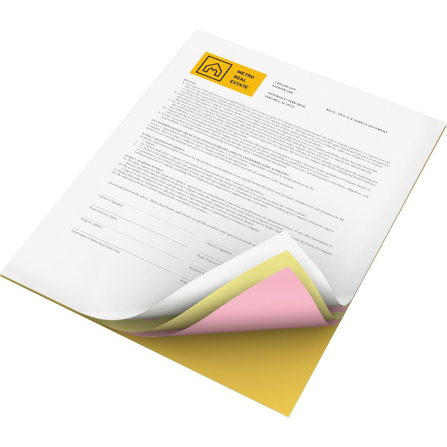 Xerox Revolution Premium Digital Carbonless Paper - Letter - 8 1/2" x 11" - Sustainable Forestry Initiative (SFI) - Capsule Control Coating - White - 1250 / Carton