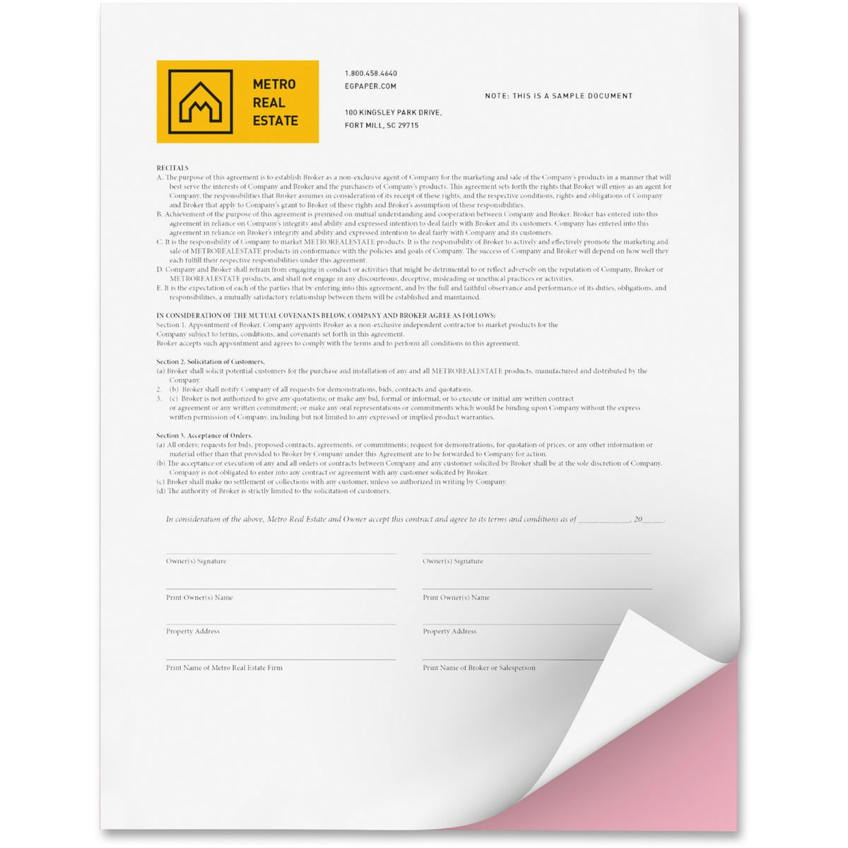 Xerox Revolution Premium Digital Carbonless Paper - Letter - 8 1/2" x 11" - Sustainable Forestry Initiative (SFI) - Capsule Control Coating - White, Pink - 2500 / Carton
