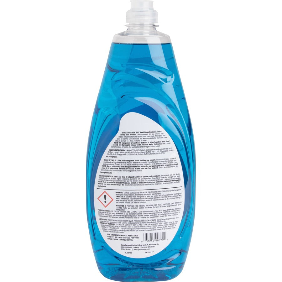 Genuine Joe Premium Dish Detergent - Rear