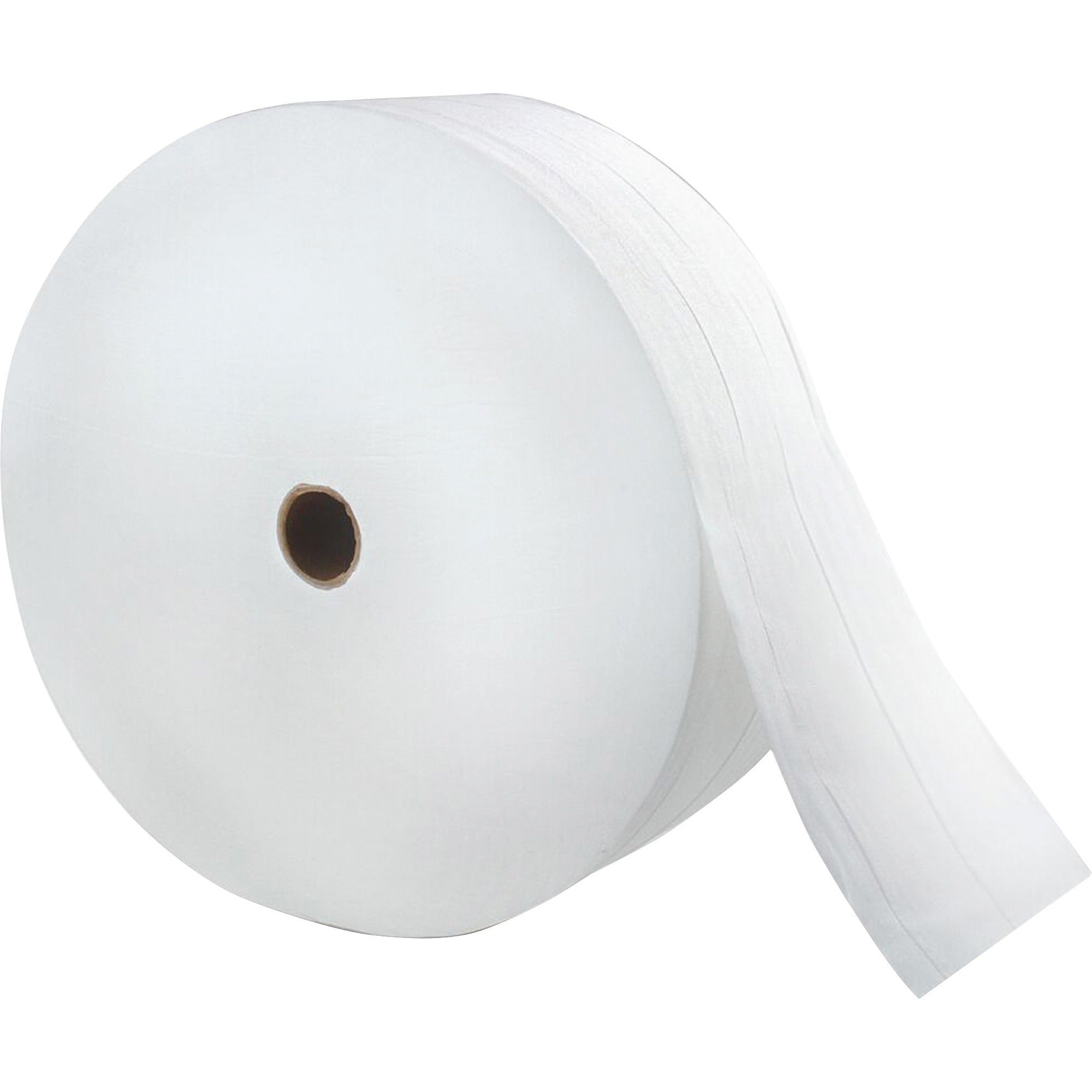 LoCor Premium Jumbo Bath Tissue - 2 Ply - 3.30" Width x 1200 ft Length - White - Virgin Fiber - 12 / Carton