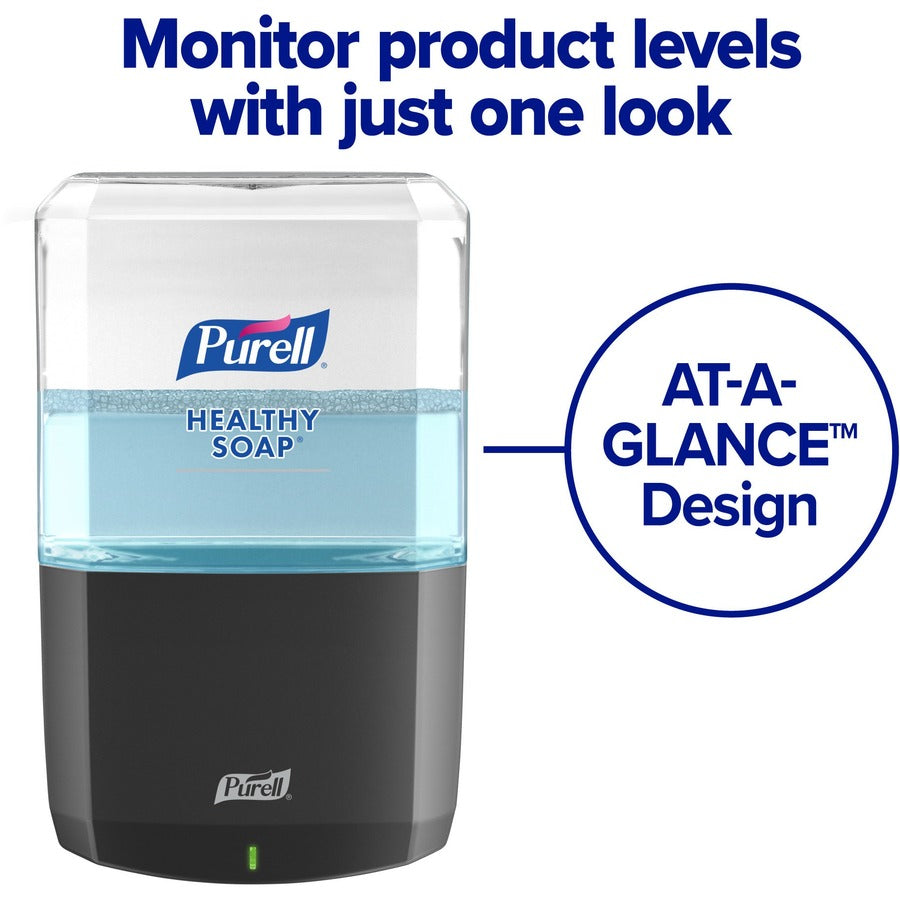 PURELL® ES8 HEALTHY SOAP™ 0.5% BAK Antimicrobial Foam - 1.27 quart - Kill Germs - Hand, Skin - Moisturizing - Blue - Dye-free, Bio-based - 2 / Carton