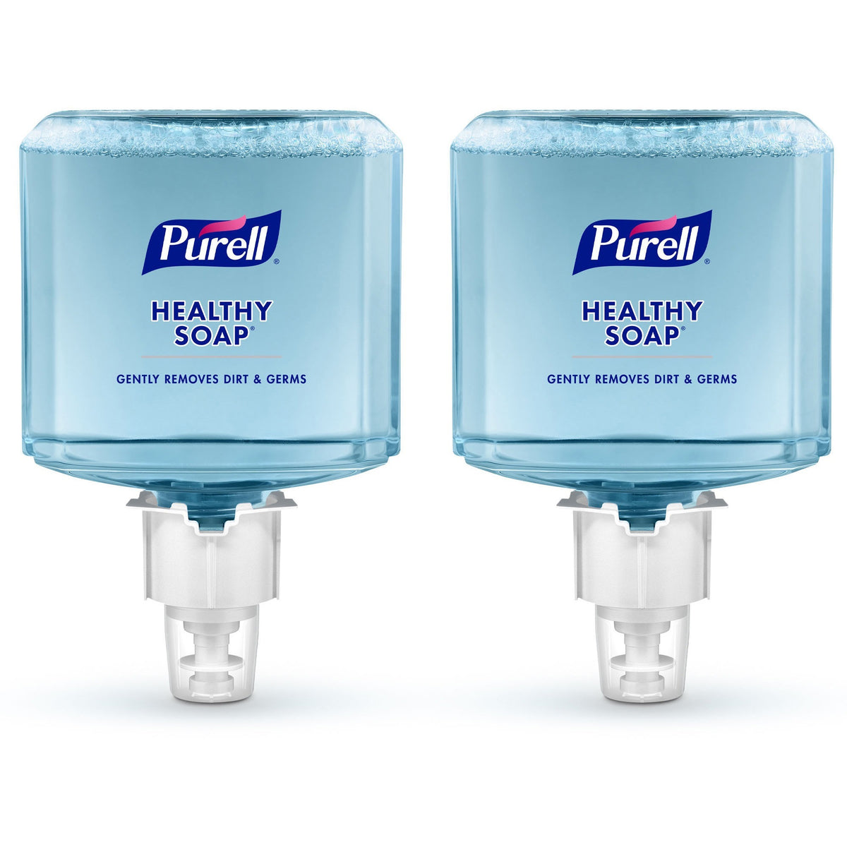 PURELL® HEALTHY SOAP&trade; ES4 Fresh Scent Foam Refill - Fresh Scent - 1.27 quart - Dirt Remover, Kill Germs - Hand, Skin - Moisturizing - Blue - Dye-free, Pleasant Scent, Bio-based, Phthalate-free, Paraben-free, Triclosan-free - 2 / Carton
