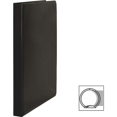 Business Source Basic Round Ring Binders - Left