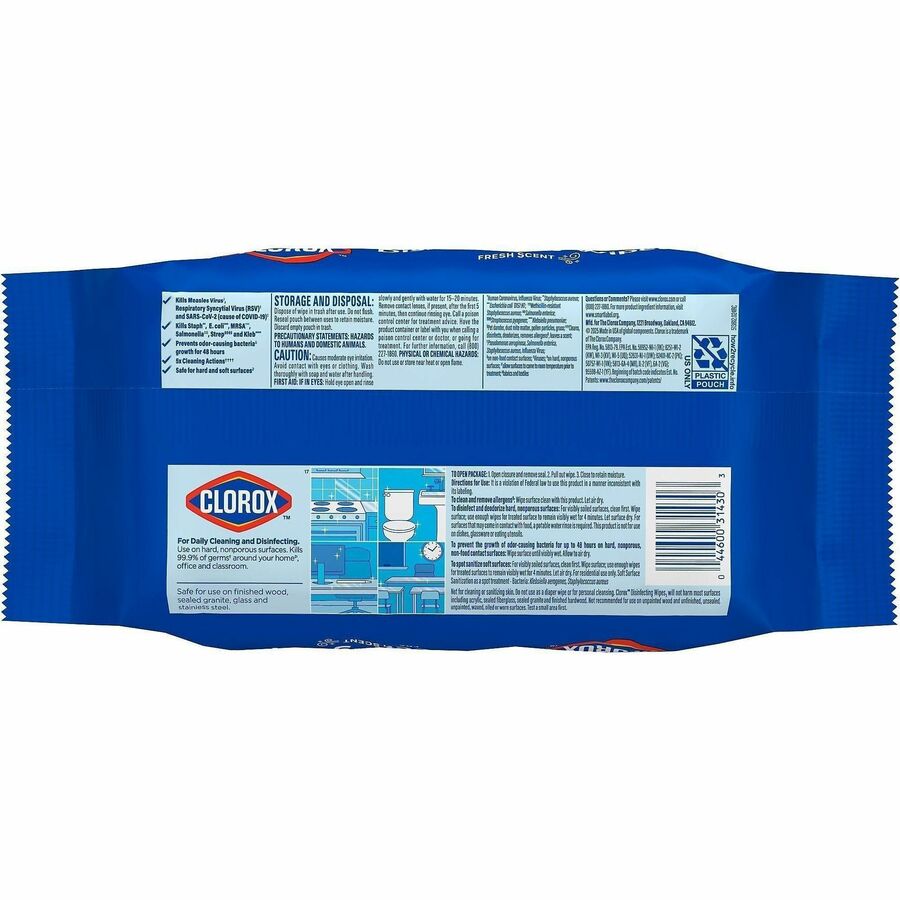 Clorox Disinfecting Cleaning Wipes Flex Pack - Alternate-Image14