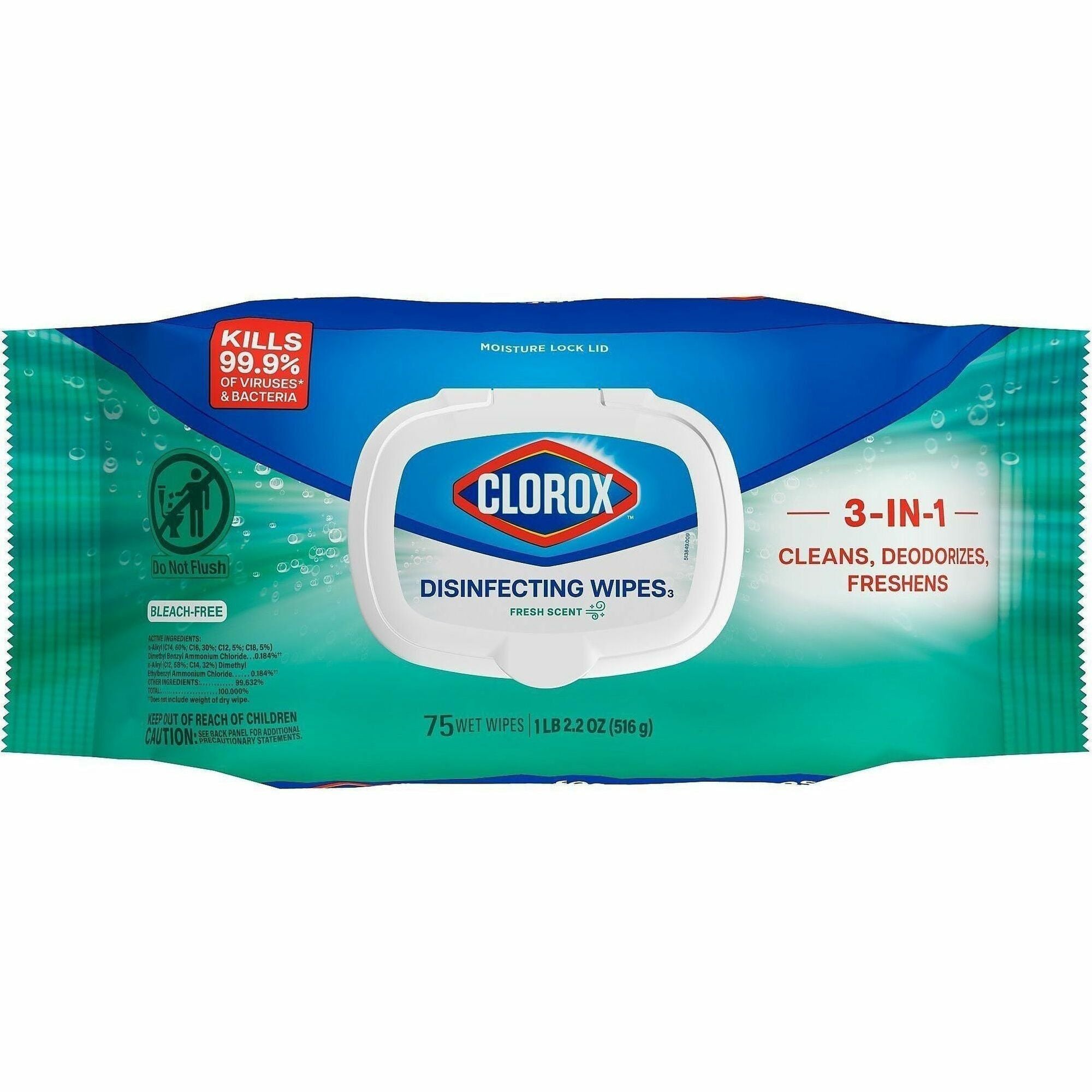 Clorox Disinfecting Cleaning Wipes Flex Pack - 2000