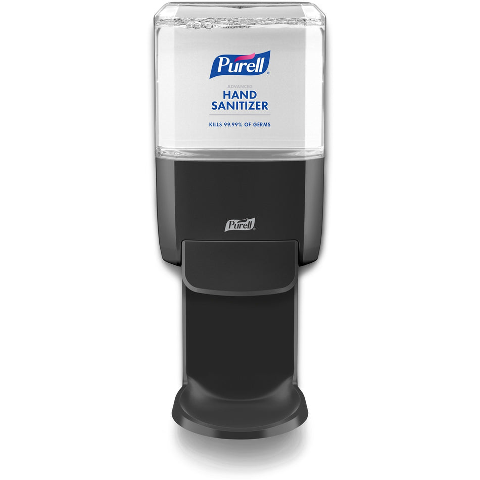 PURELL® ES4 Hand Sanitizer Dispenser - Manual - 1.27 quart Capacity - Locking Mechanism, Durable, Wall Mountable - Graphite - 1 Each