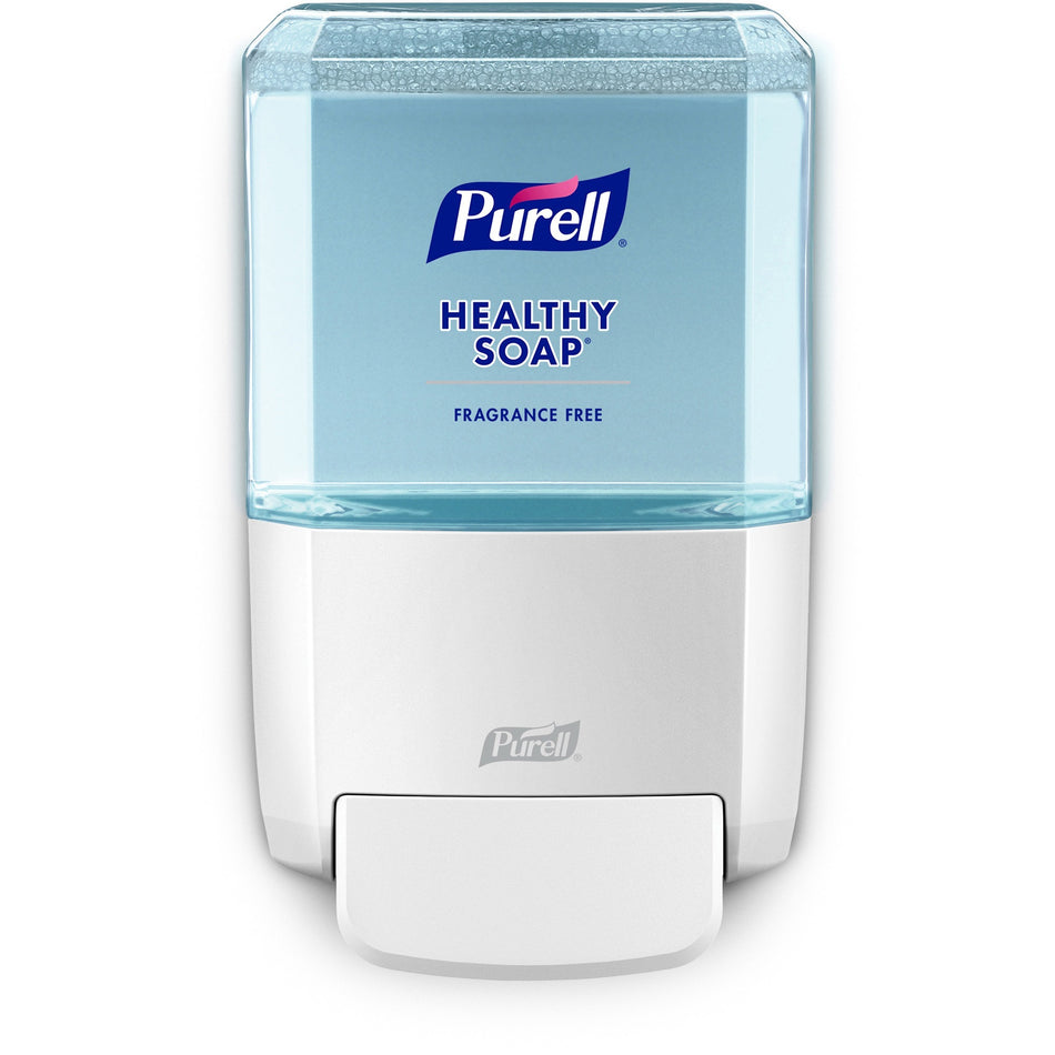 PURELL® ES4 Soap Dispenser - Manual - 1.27 quart Capacity - Locking Mechanism, Durable, Wall Mountable - White - 1 Each