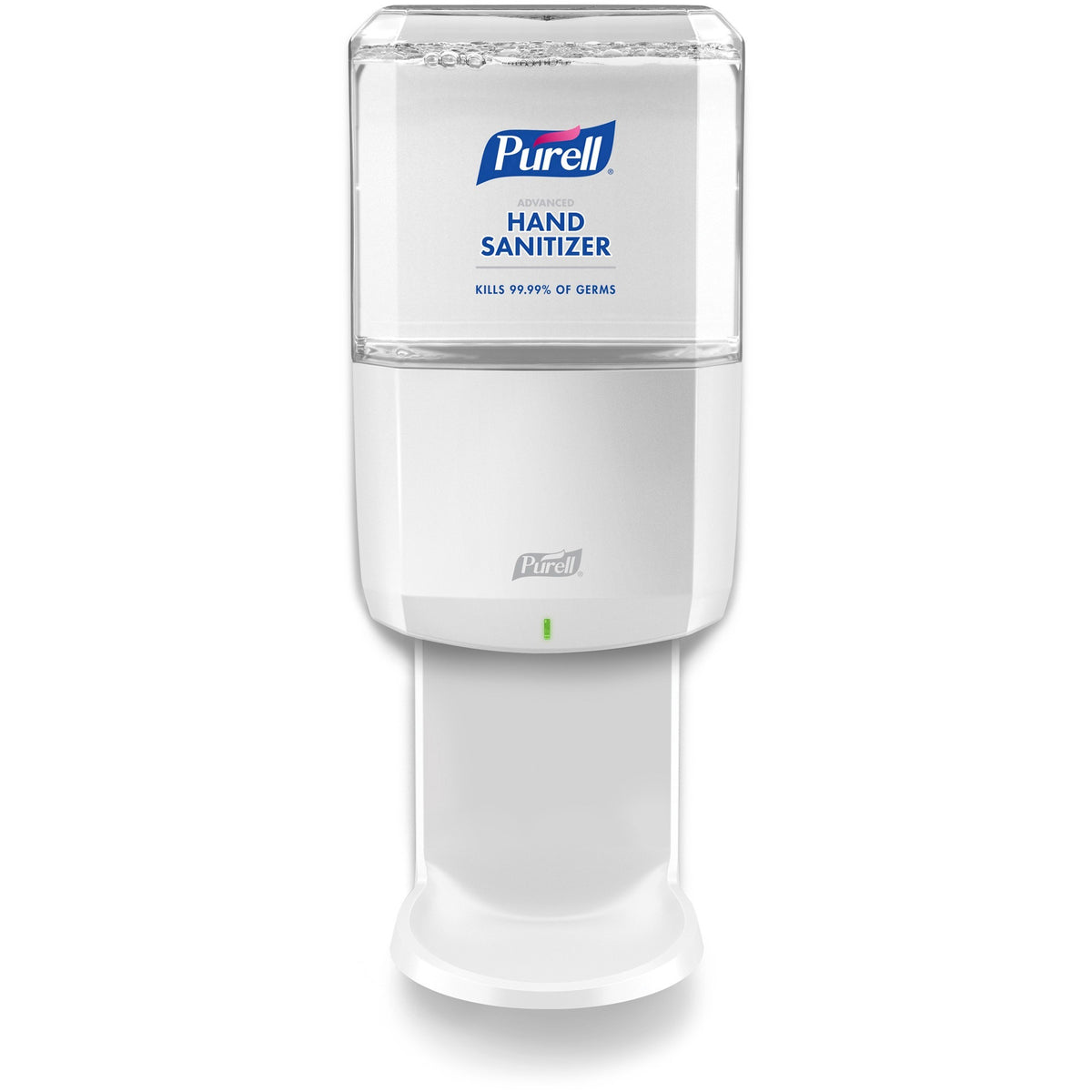 PURELL® ES6 Hand Sanitizer Dispenser - Automatic - 1.27 quart Capacity - Support 4 x C Battery - Locking Mechanism, Durable, Wall Mountable - White - 1 Each