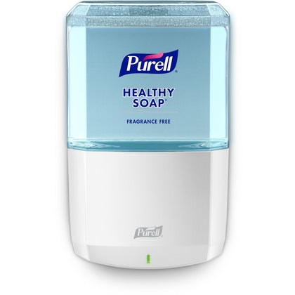 PURELL® ES6 Touch-free Hand Soap Dispenser - Automatic - 1.27 quart Capacity - Support 4 x C Battery - Locking Mechanism, Durable, Wall Mountable, Touch-free - White - 1 Each
