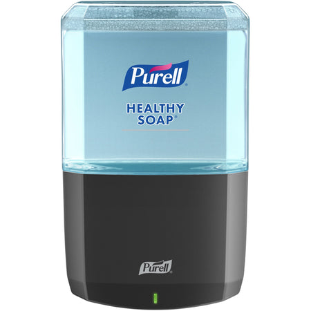 PURELL® ES6 Touch-free Hand Soap Dispenser - Automatic - 1.27 quart Capacity - Support 4 x C Battery - Locking Mechanism, Durable, Wall Mountable, Touch-free - Graphite - 1 Each