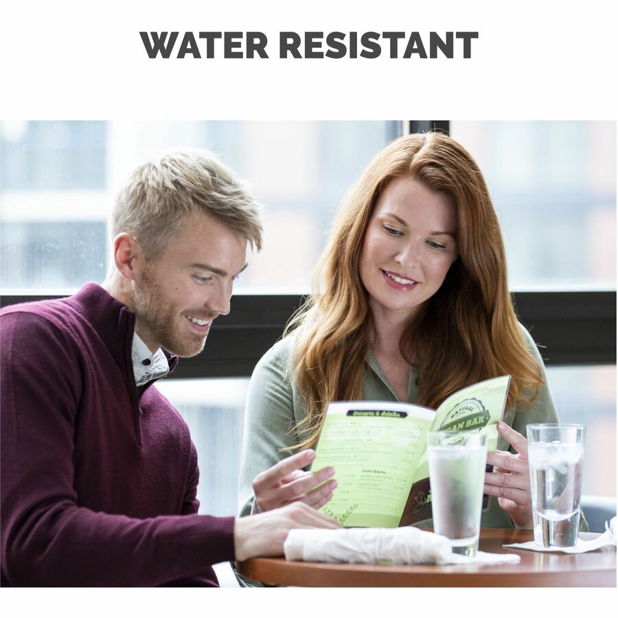 Fellowes Letter-Size Thermal Laminating Pouches - Sheet Size Supported: Letter 8.50" Width x 11" Length - Laminating Pouch/Sheet Size: 9" Width x 5 mil Thickness - Glossy - for Document - Photo-safe, Durable - Clear - 50 / Pack