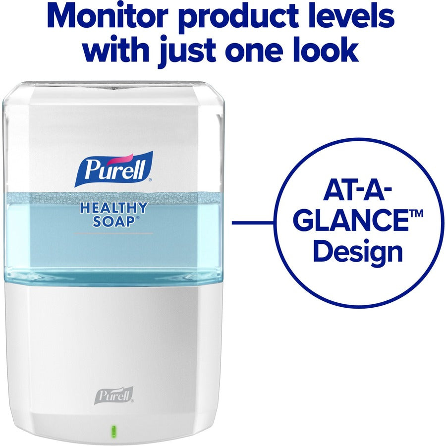 PURELL® ES8 Soap Dispenser - Automatic - 1.27 quart Capacity - Touch-free, Refillable, Wall Mountable - White - 1 Each