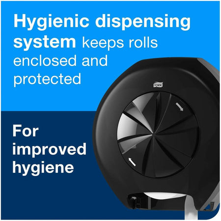 TORK Premium Bath Tissue Roll: OptiCore 2-Ply 800 Sheets - White Paper - Bathroom