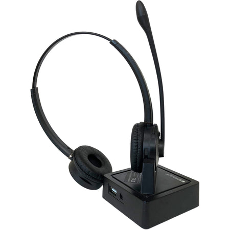 Spracht ZŪM Maestro BT HS-2051 Headset - Stereo - Wireless - Bluetooth - 32.8 ft - Over-the-head - Binaural - Noise Cancelling, Echo Cancelling Microphone