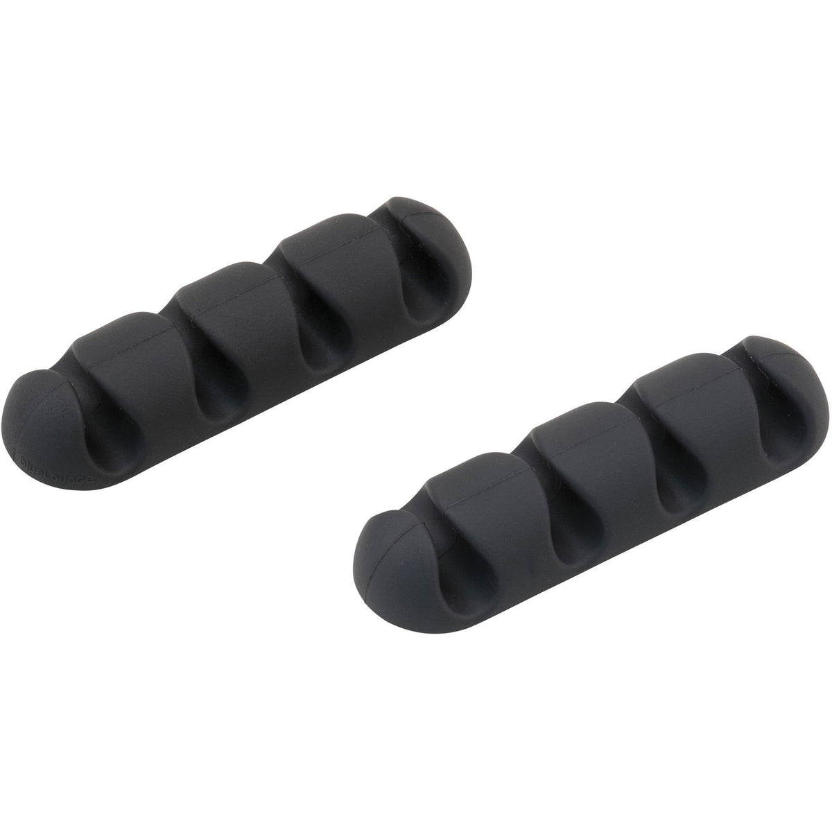 Bluelounge CableDrop Multi Cable Anchor for Multiple Cords - Cable Anchor - Black - 2.60" Length - 2 / Pack