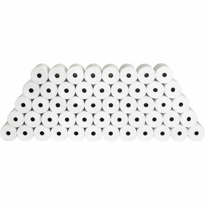 Business Source Thermal Paper: 3 1/8’’ x 273 ft 48 g/m¬≤ Smooth White - 50/Carton - Register / Receipts