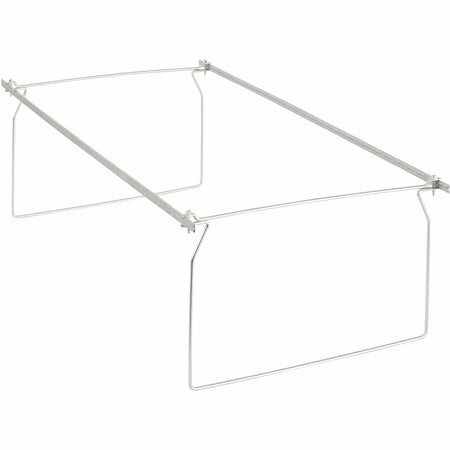 Business Source Premium File Folder Frames - Legal - Metal - Stainless Steel - 6 / Box