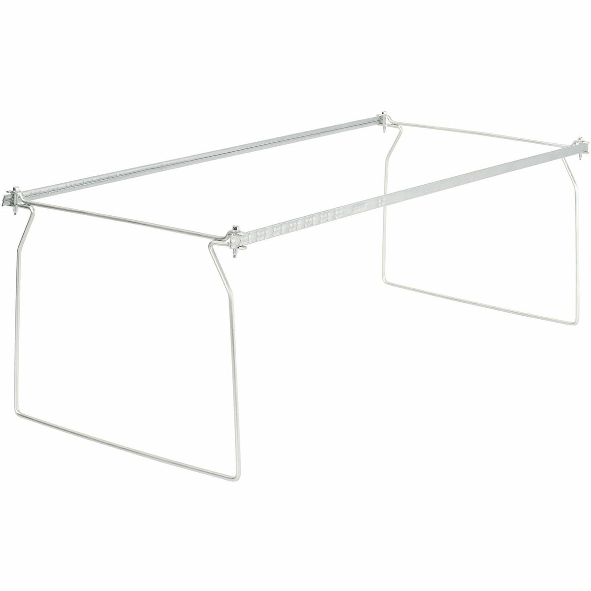 Business Source File Frame - Letter - Metal, Stainless Steel - Silver - 1 Each