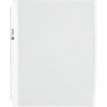 Business Source Heavy-duty Sheet Protectors: Top Loading Clear 8.5’’ x 4 mil - 25/Pack - Protectors