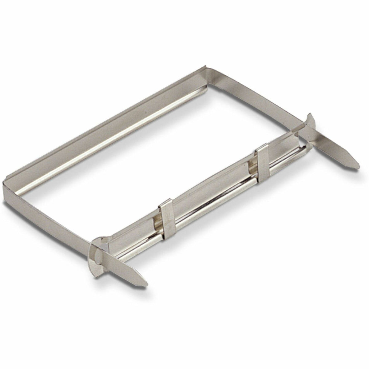 Business Source Complete 2-3/4" Prong Fastener Set - for Paper - Corrosion Resistant - Silver - Steel - 50 / Box