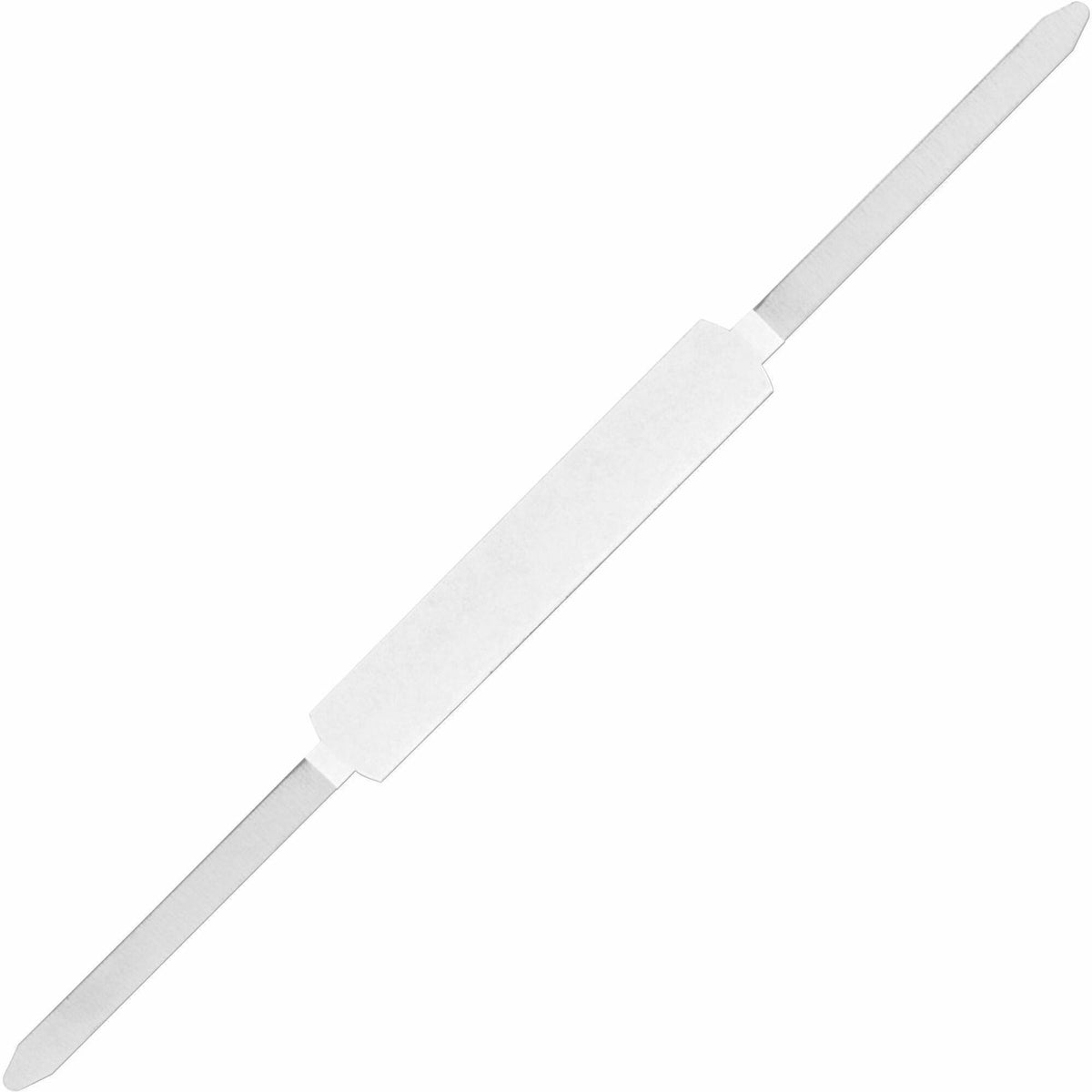 Business Source Self-adhesive Folder Fasteners - 240 Sheet Capacity - for Paper - Self-adhesive - Silver - 100 / Box