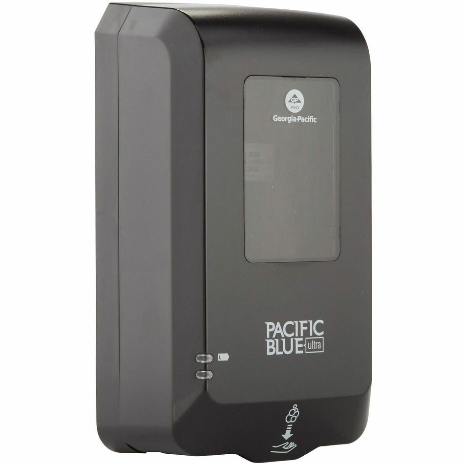 Pacific Blue Ultra Automated Touchless Soap & Sanitizer Dispenser - Automatic - Touch-free, Durable, Hygienic, Site Window - Black - 1 / Carton