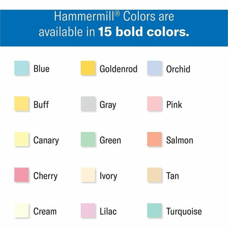 Hammermill Colors Recycled Copy Paper - Canary - Alternate-Image8