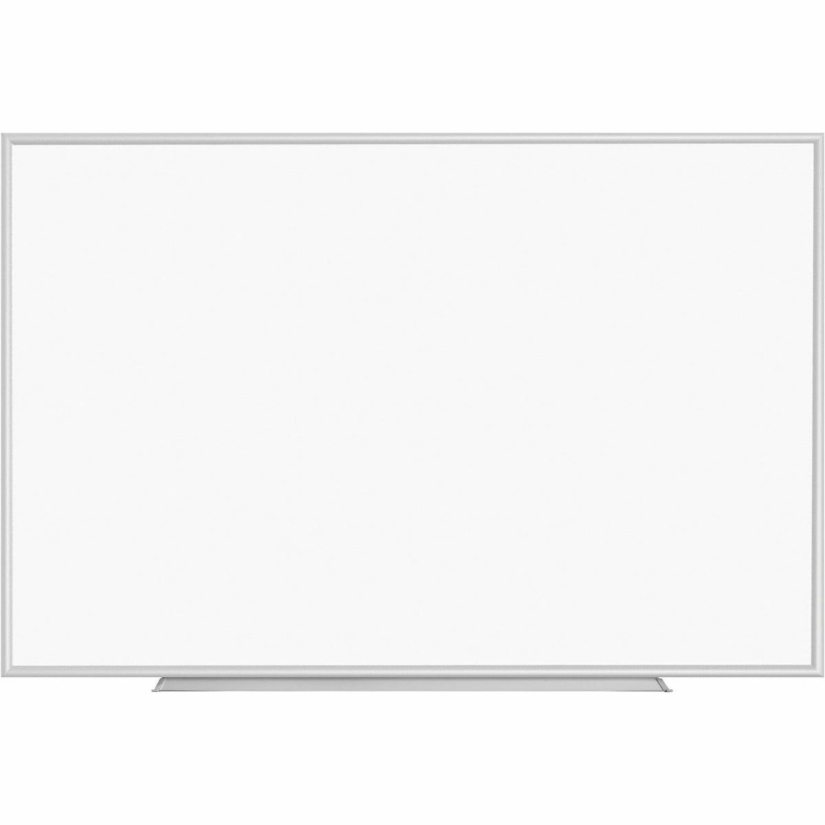 Lorell Dry-erase Board - 72" (6 ft) Width x 48" (4 ft) Height - White Styrene Surface - Silver Aluminum Frame - Rectangle - 1 Each