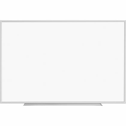 Lorell Dry-Erase Board: 72x48’’ White Surface Aluminum Frame - Dry Erase Boards