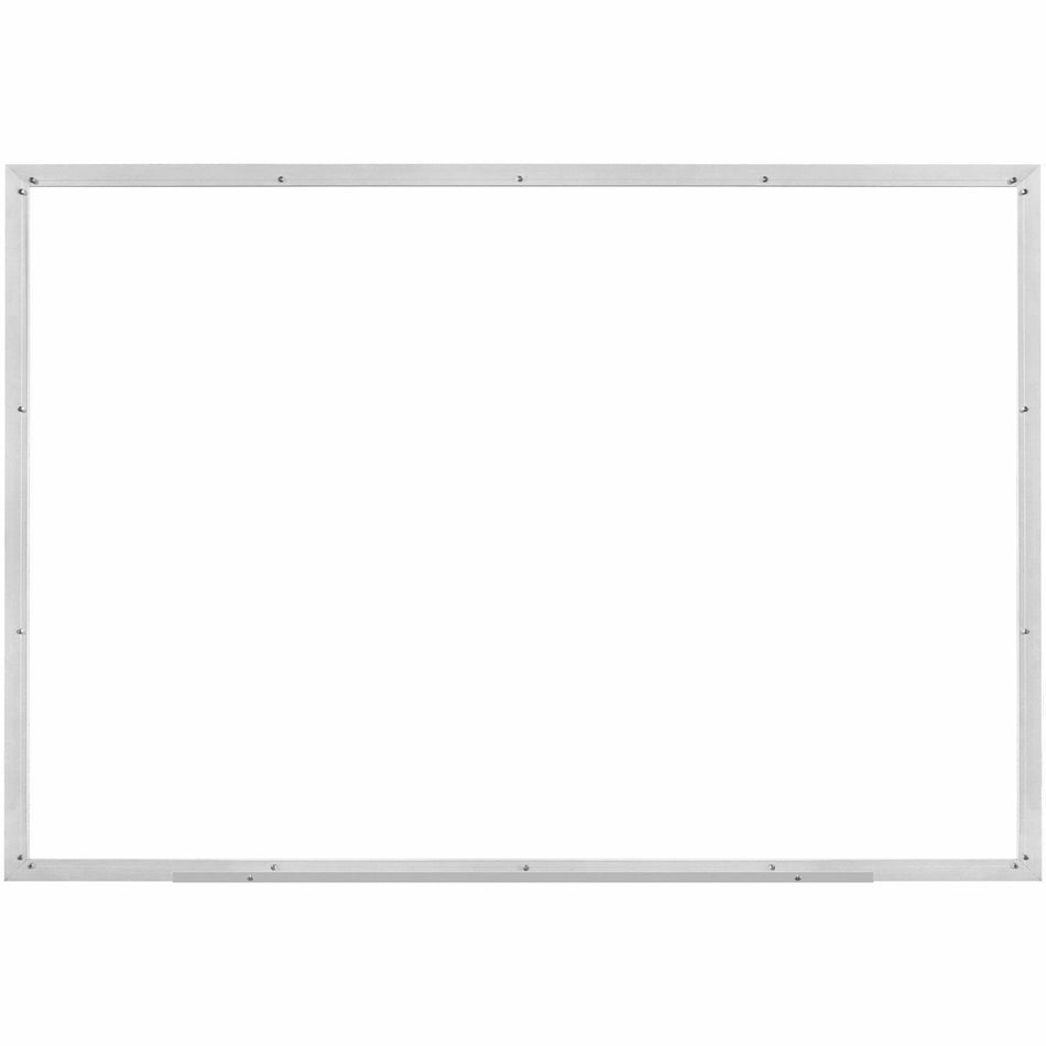 Lorell Dry-erase Board - 36" (3 ft) Width x 24" (2 ft) Height - White Styrene Surface - White Aluminum Frame - Rectangle - 1 Each